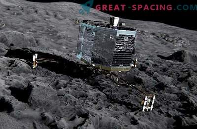 Tłumaczenie lądowania modułu Philae na powierzchni komety Churyumov-Gerasimenko