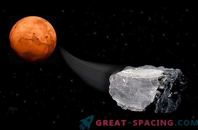 Könnte Methan im Mars-Meteoriten ein Hinweis auf das Vorhandensein von Leben sein?