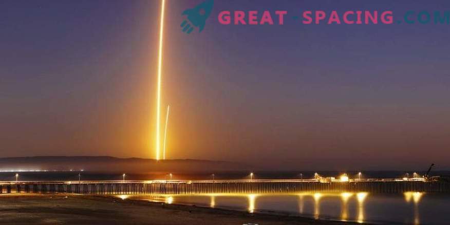 Udane wystrzelenie satelity i lądowanie rakiety SpaceX