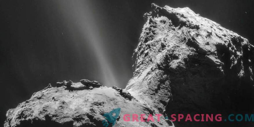Pył komety ujawnia historię układu słonecznego