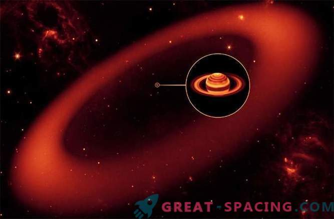 Nowo odkryty pierścień Saturna przyćmiewa gazowego giganta