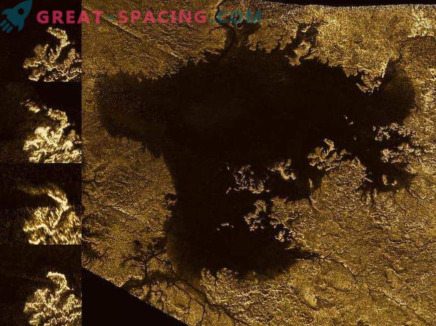Wyspy na Titanie mogą być przepływami bańki