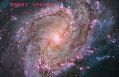 Teleskop Hubble'a pokazał życie gwiazd w galaktyce Południowego Wiatraczka