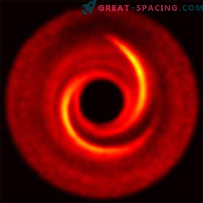 Dziwne ramiona spiralne mogą ukrywać wschodzące planety