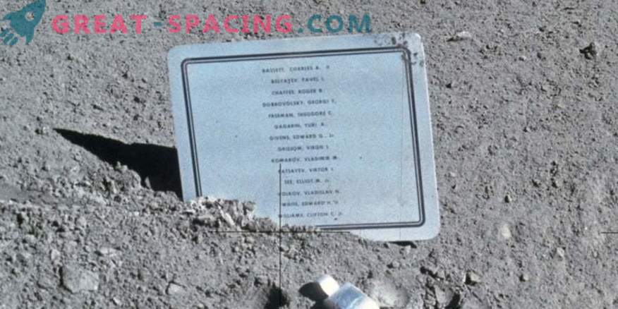 Dlaczego zostawili znak na Księżycu z imionami zmarłych astronautów