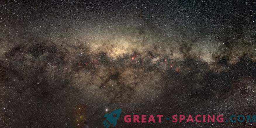 Rdzeń galaktyczny wykazuje niski poziom narodzin gwiazd