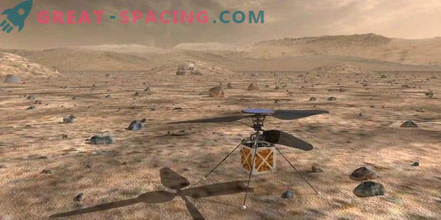 NASA planuje wysłać mini helikopter na Marsa