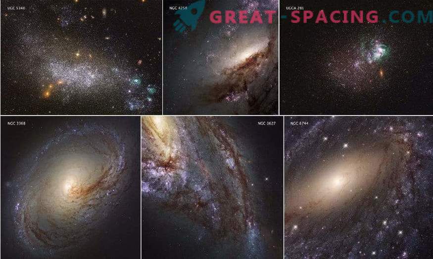 Naukowcy opublikowali pełny przegląd światła UV z pobliskich galaktyk