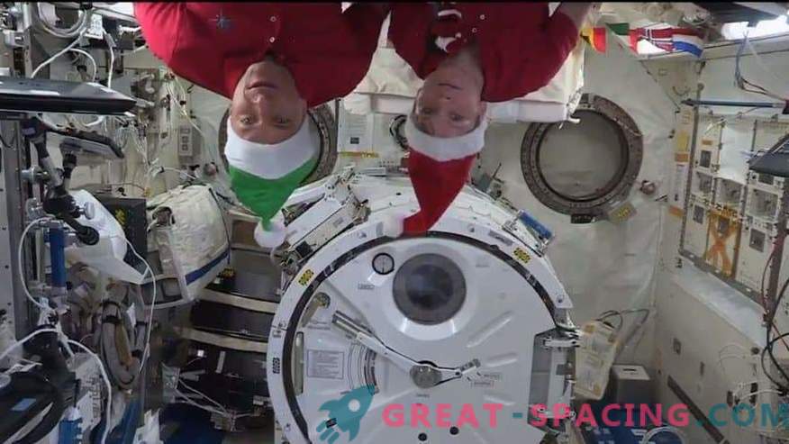 Boże Narodzenie na orbicie! Stacja kosmiczna wypełniona była świąteczną atmosferą