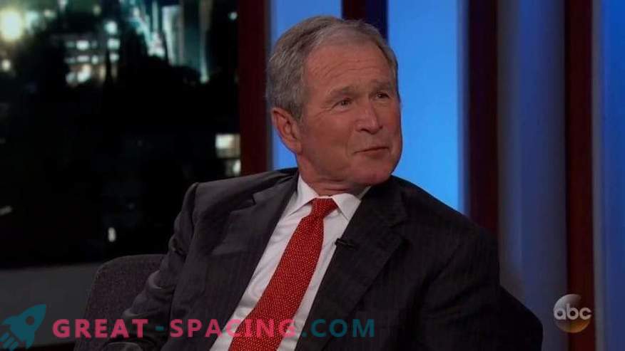 George Bush nie ujawnił informacji o niezidentyfikowanych obiektach. Wywiad z Jimmy Kimmel