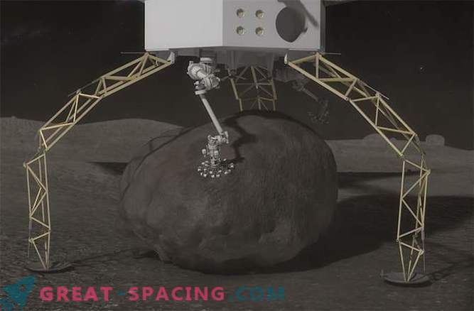 NASA planuje wyrwać kawałek asteroidy