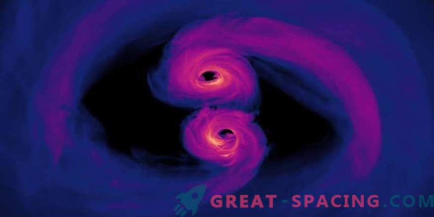 Spiralna fuzja supermasywnych czarnych dziur