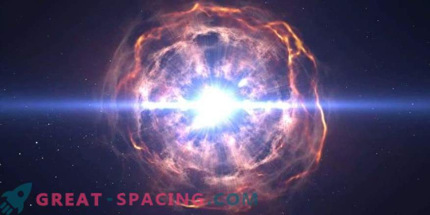 Gwiazda została zniszczona przez wybuch supernowej