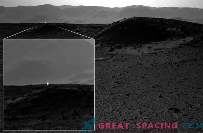 Mistyczne światło zostało schwytane przez łazik Curiosity NASA