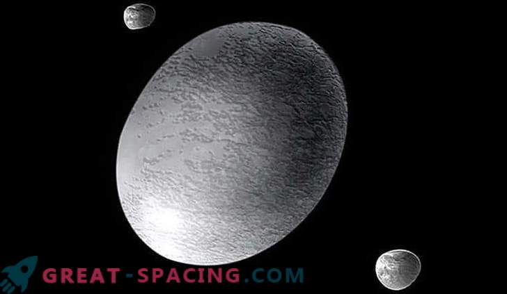 Osobliwości planety karłowatej Haumea