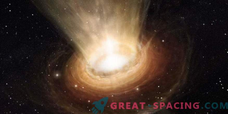 Absorpcja ogromnej gwiazdy czarnej dziury