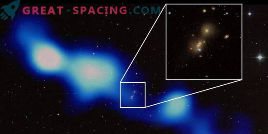 Indyjscy astronomowie znaleźli gigantyczną galaktykę radiową