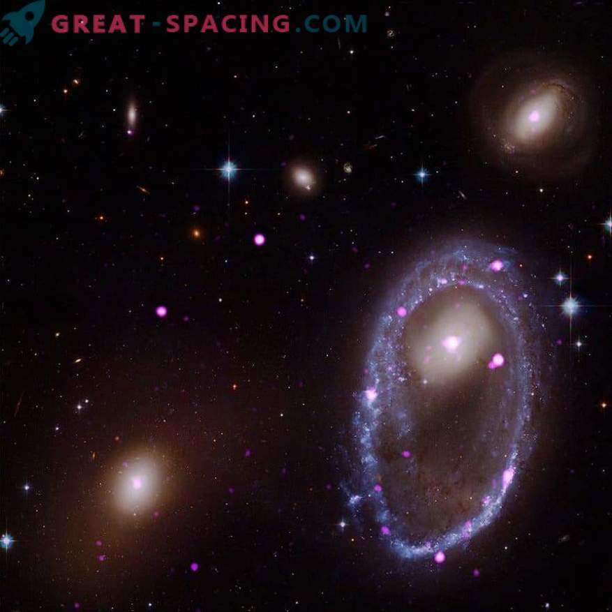 Galaktyka szczyci się niezwykłym pierścieniem w promieniowaniu rentgenowskim