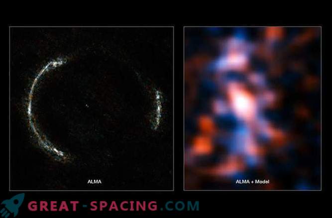 Ogromne obszary gwiazdotwórcze znalezione w starożytnej galaktyce.