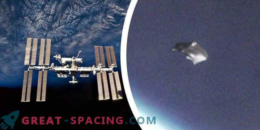 Niezidentyfikowany obiekt lub „kosmiczny łupież w pobliżu ISS. Opinia ekspertów i ufologów