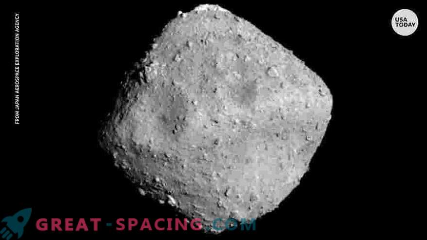 Oznaki wody na powierzchni asteroidy Bennu
