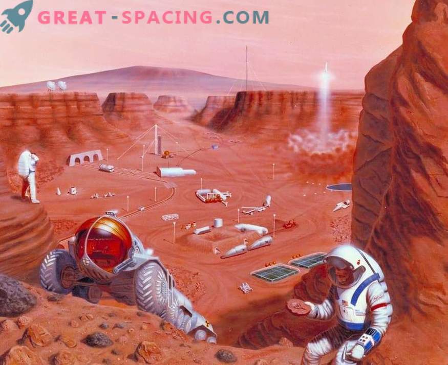 Vlucht naar Mars - enkele reis