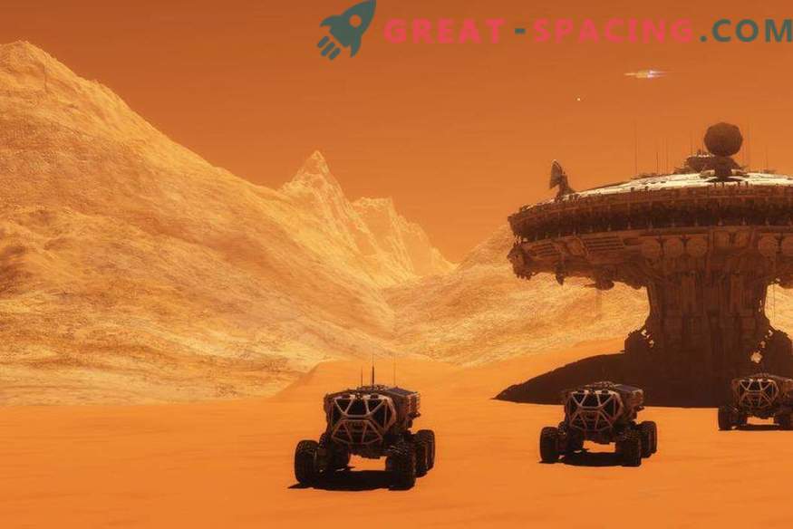 Ilon Musk oferuje wysłanie kolonii robotów na Marsa