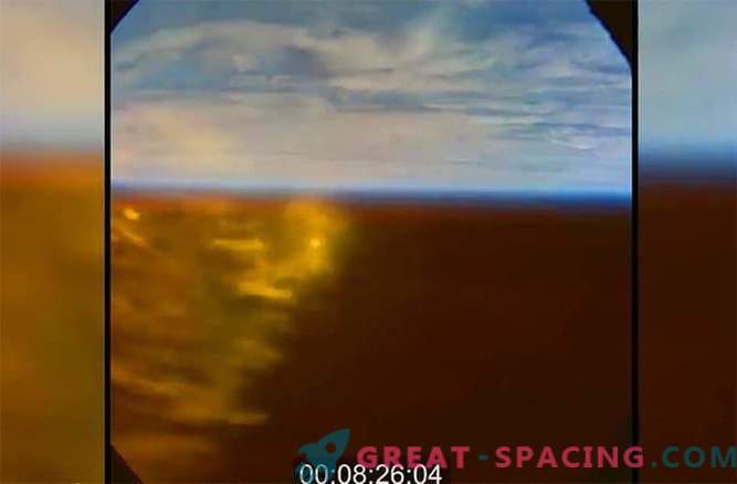 Orion. Wejście do atmosfery Ziemi: wideo