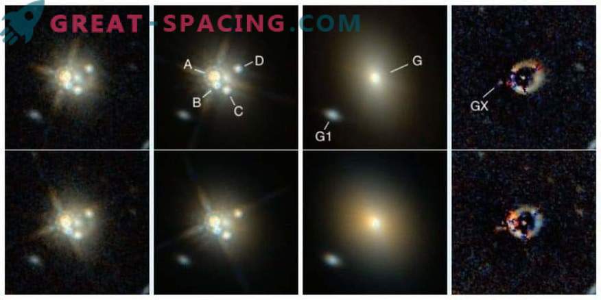 Znaleziono niezwykły czerwony kwazar z soczewkami grawitacyjnymi