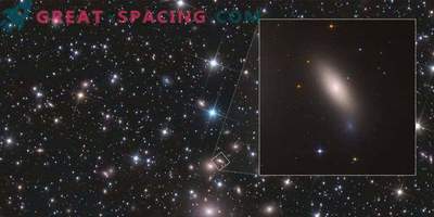 Hubble rado relikto galaktiką netoli namų