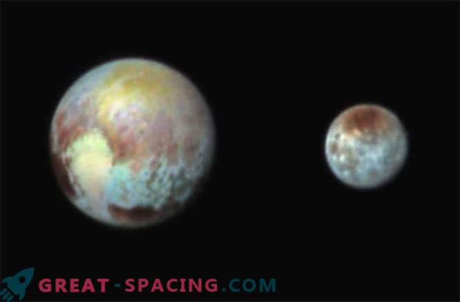 New Horizons zrobiło kolorowe zdjęcie Plutona i Charona