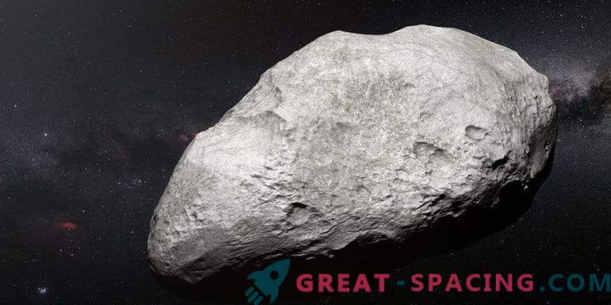 Wygnana asteroida została zauważona w zewnętrznej części naszego systemu