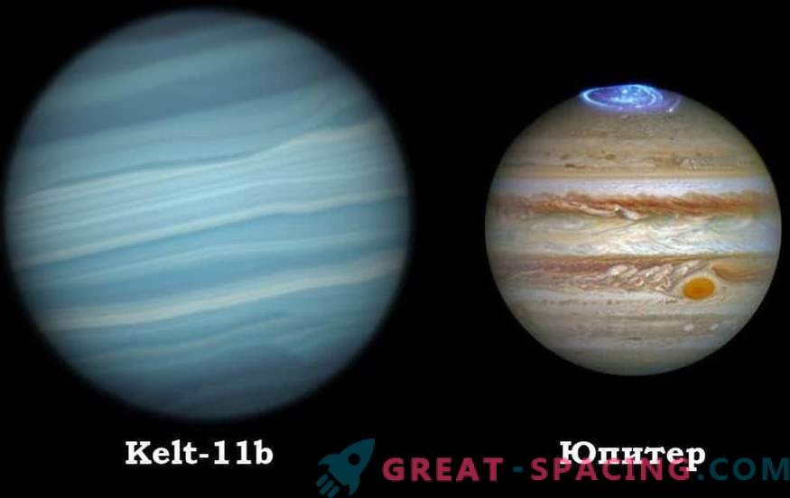 Dlaczego Kelt-11b nazywany jest piankową planetą