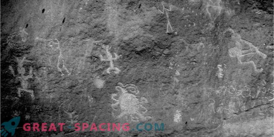 Petroglif Kanionu Chaco może wyświetlać starożytne całkowite zaćmienie