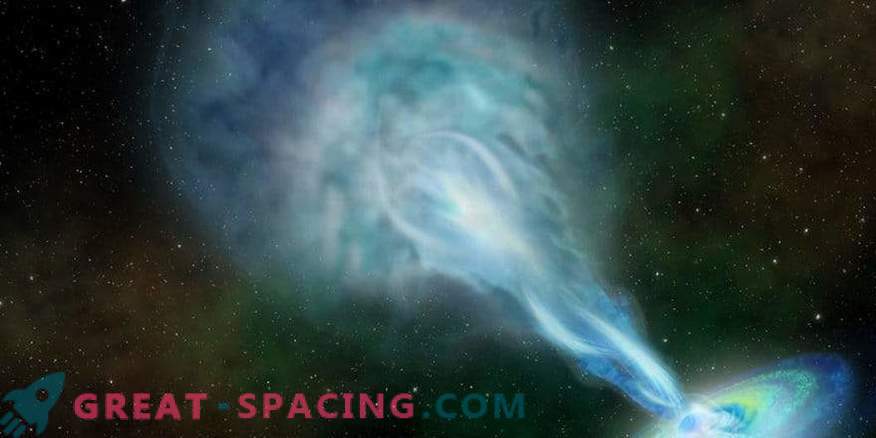 Plazmatyczny kwazar oświetla młody wszechświat