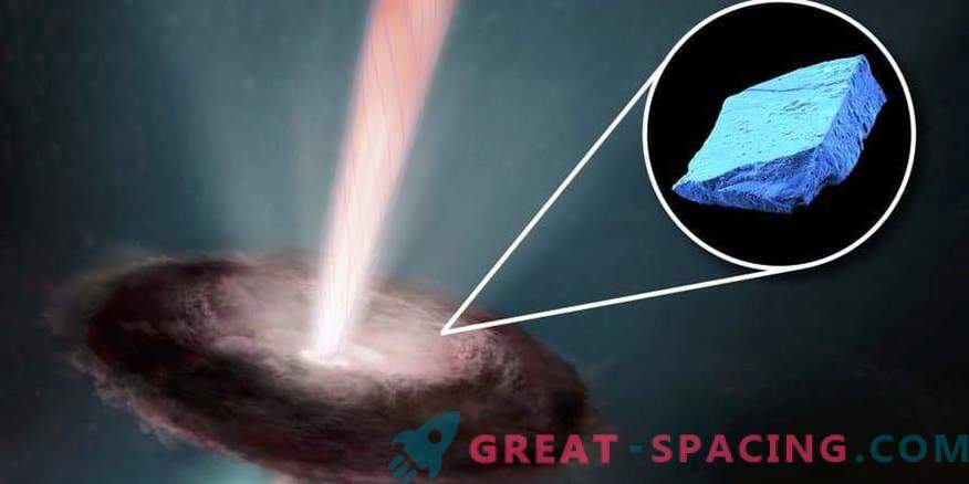 Niebieskie kryształy w meteorytach ujawniają słoneczną przeszłość.