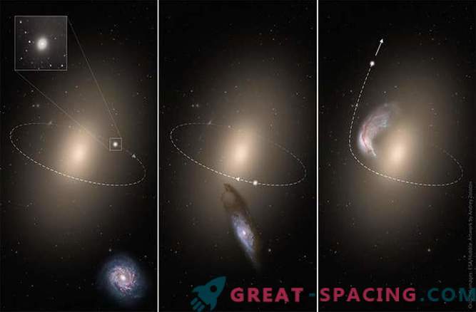 Małe i samotne: galaktyki karłowate rzucane w kosmos