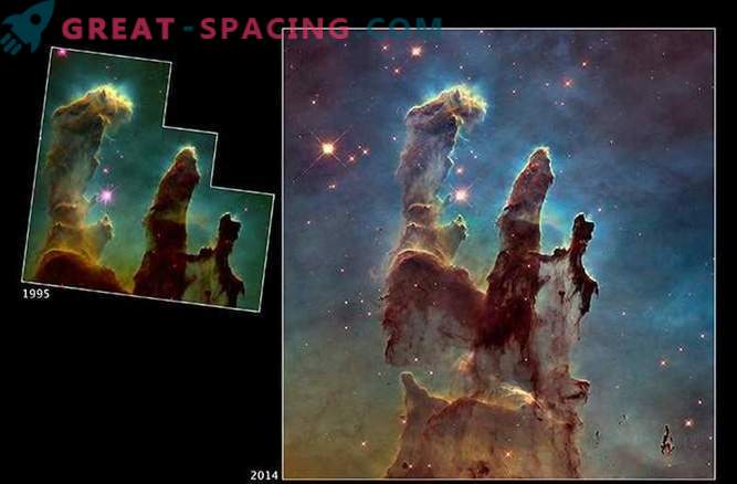 Ewolucja obrazów Hubble Space