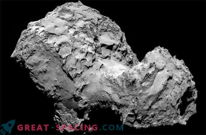 Kometa Rosetta pokryta puszystym pyłem