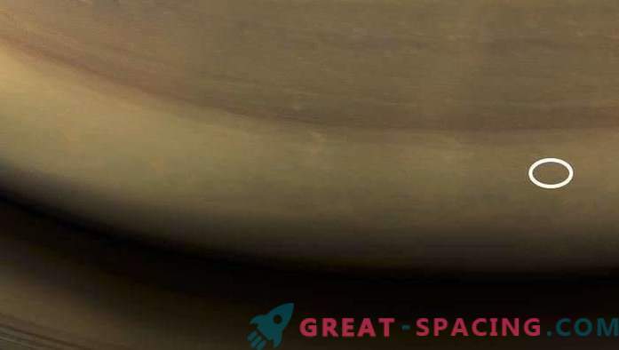 Locația exactă a căderii lui Cassini