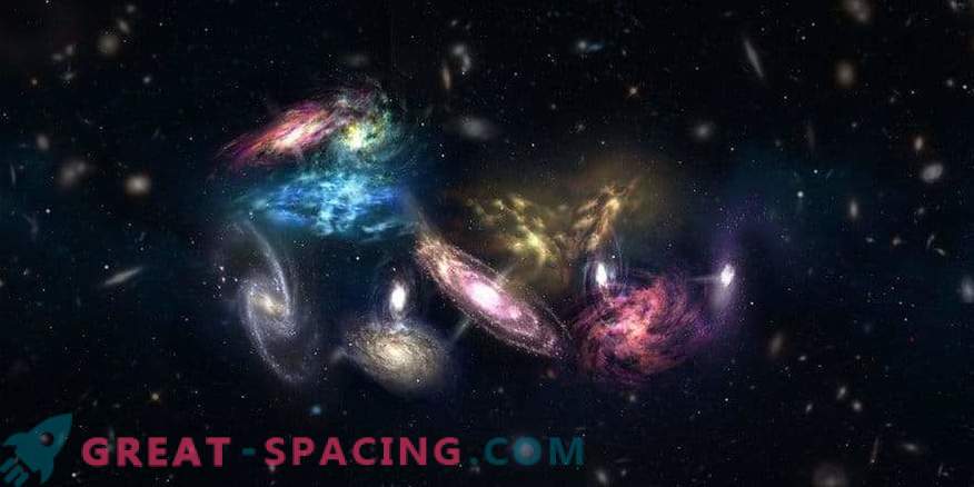 Naukowcy uchwycili potężne połączenie galaktyk we wczesnym Wszechświecie