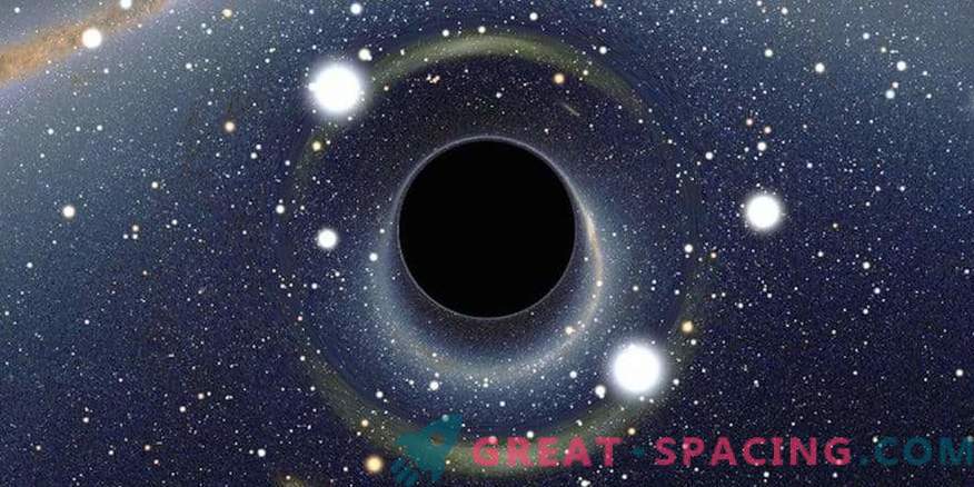 Astronomowie połączyli pierwszy strzał czarnej dziury.