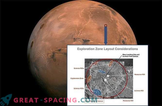 NASA decyduje, gdzie pierwsi astronauci wylądują na Marsie