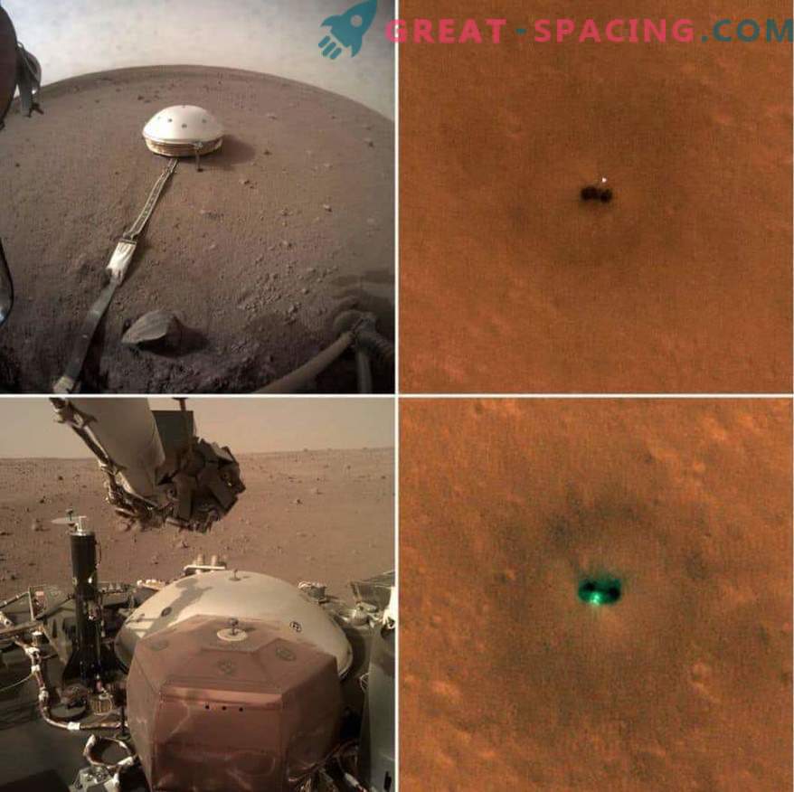 Nowe zdjęcia aparatu InSight Mars