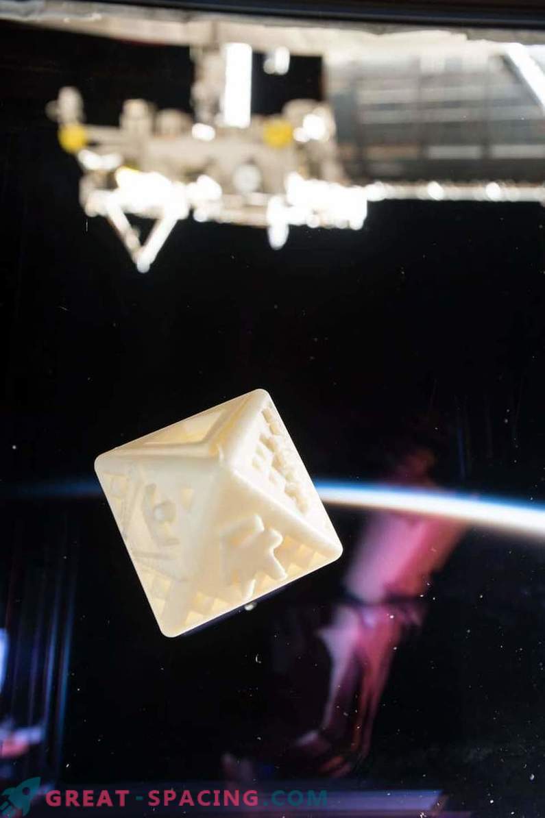 Pierwszy prywatny obiekt wydrukowany w 3D w przestrzeni!