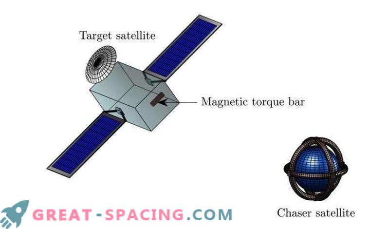 Magnetni vlačilec za mrtve satelite