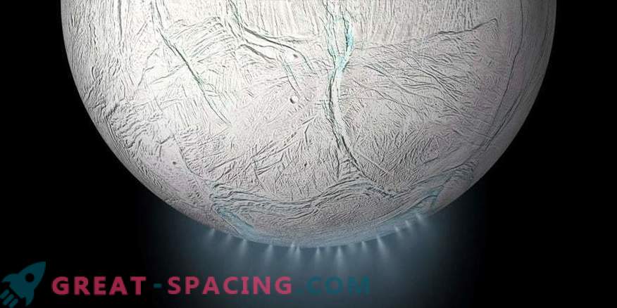 Dźwięk energii EM między Saturnem a Enceladusem