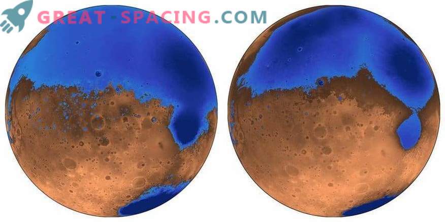 Marsjańskie oceany mogą tworzyć się wcześnie