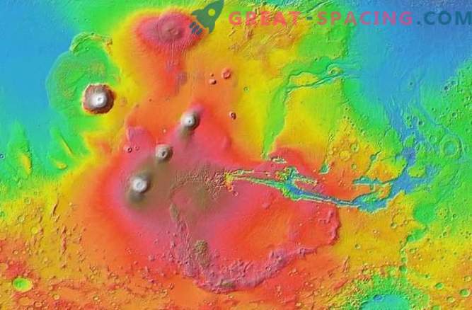 Wulkan Monster Radykalnie zmieniony Mars