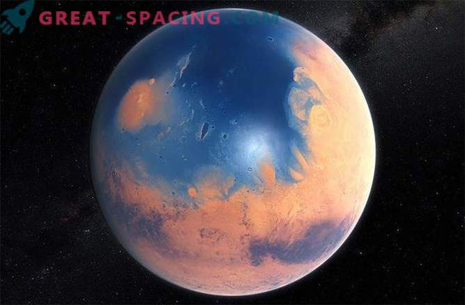 W starożytności ogromny ocean z powierzchni Marsa odparował w kosmos